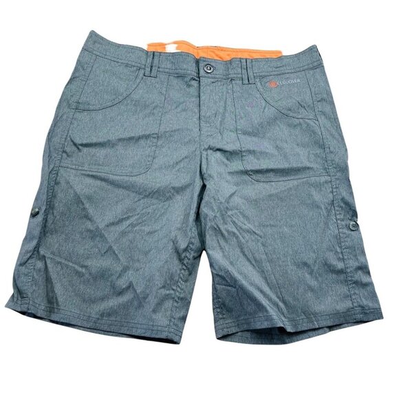Cloudveil Pants - Cloudveil Shorts Hiking Roll Up  Gray Bermuda Quick dry Lightweight Women XL